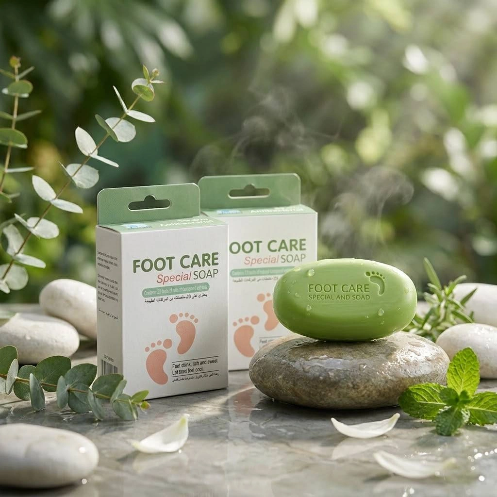 صابون پدیکور FOOT CARE لایه‌بردار و رفع بوی بد پا